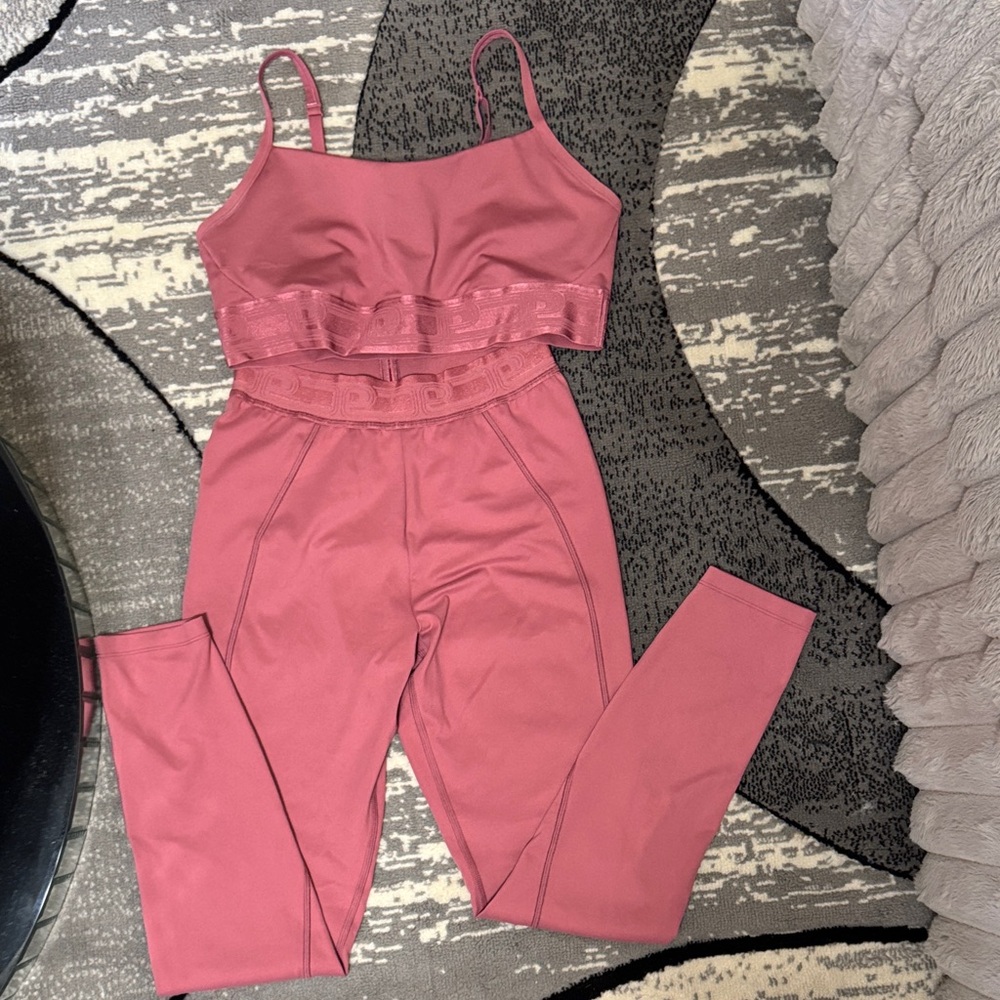 PINK Victoria's Secret Mauve Leggings Set